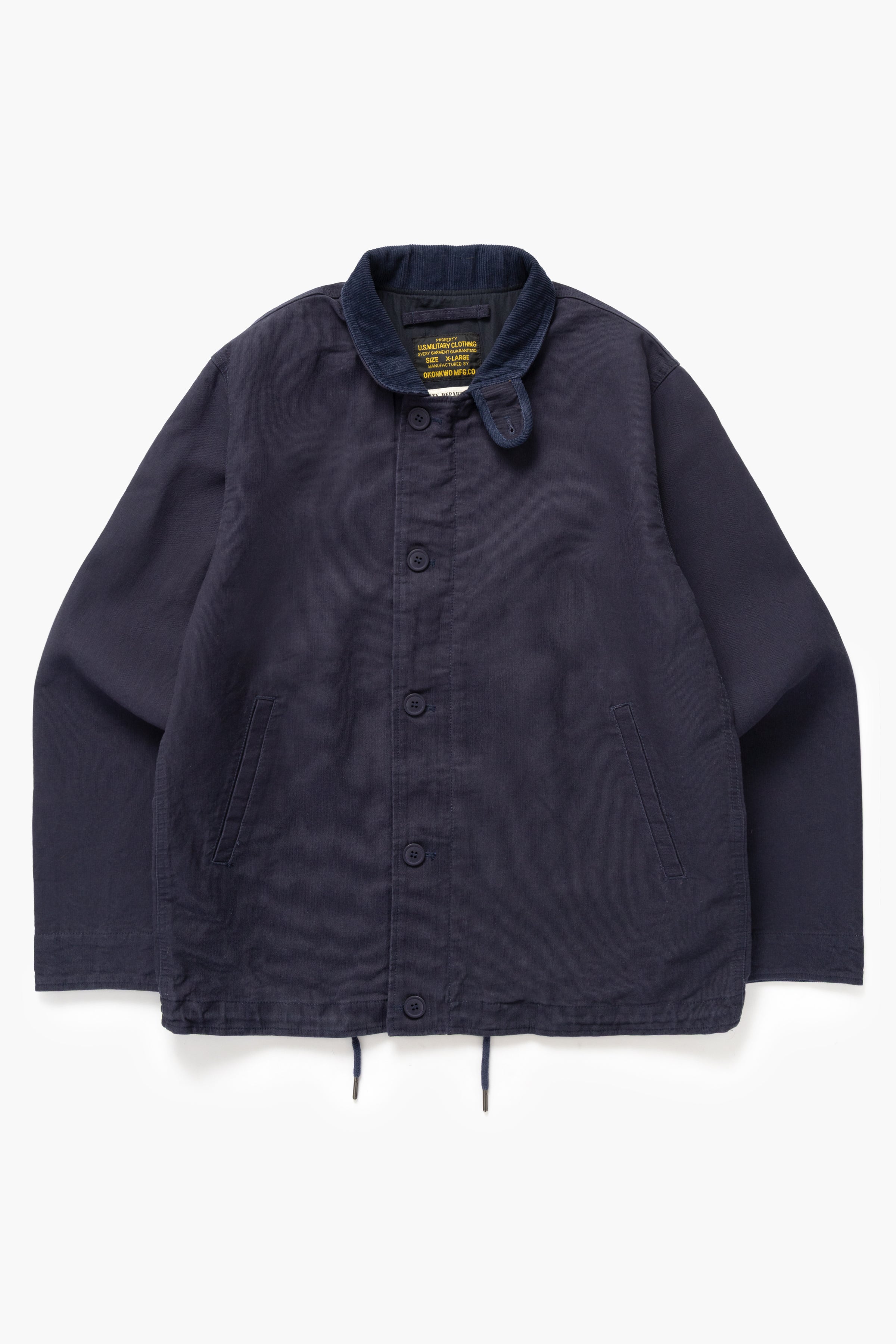 Okonkwo MFG N1 Deck Jacket Navy – Blacksmith Store