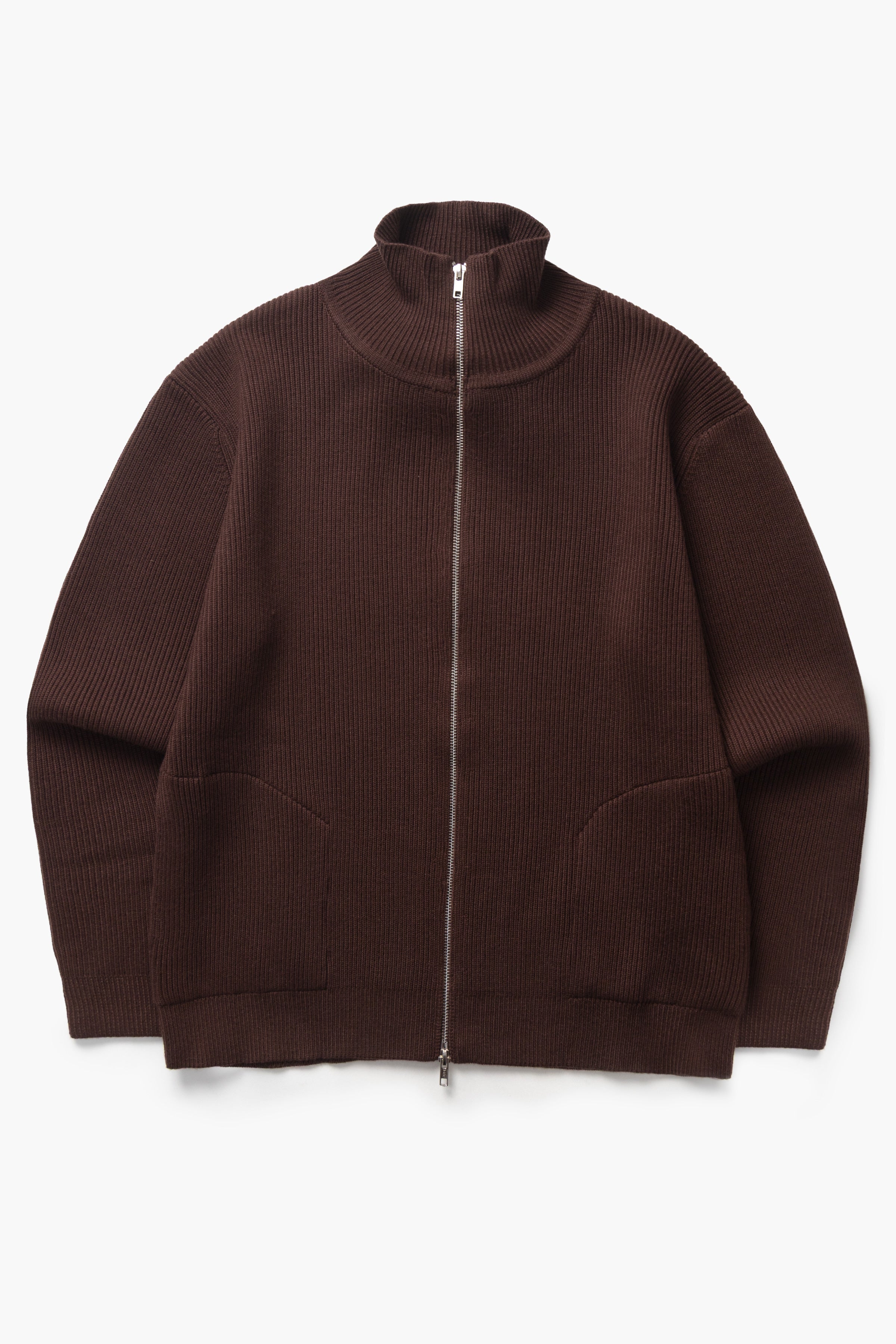 Okonkwo MFG - Double-Zip Cardigan - Brown – Blacksmith Store