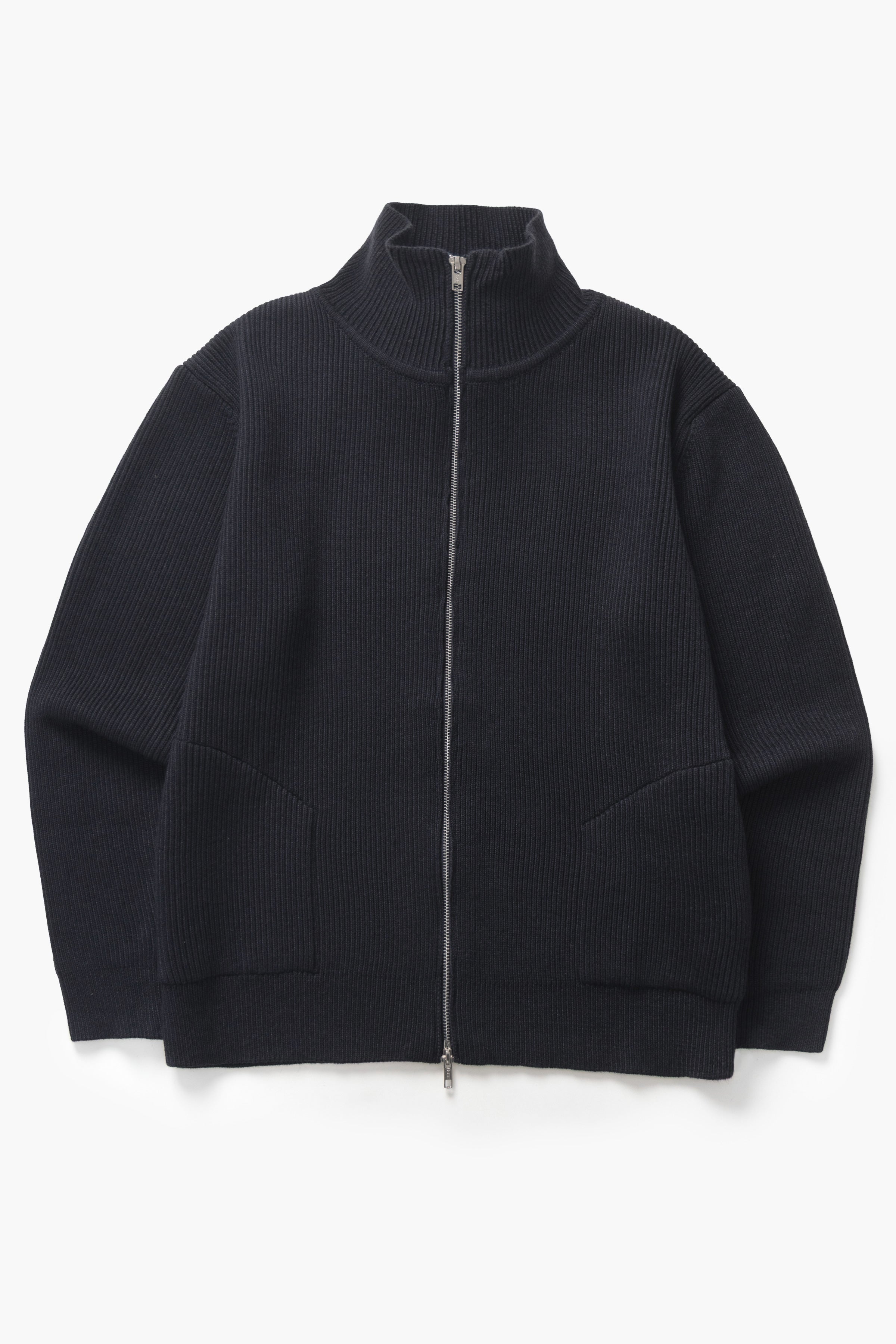 Okonkwo MFG - Double-Zip Cardigan - Dark Grey – Blacksmith Store