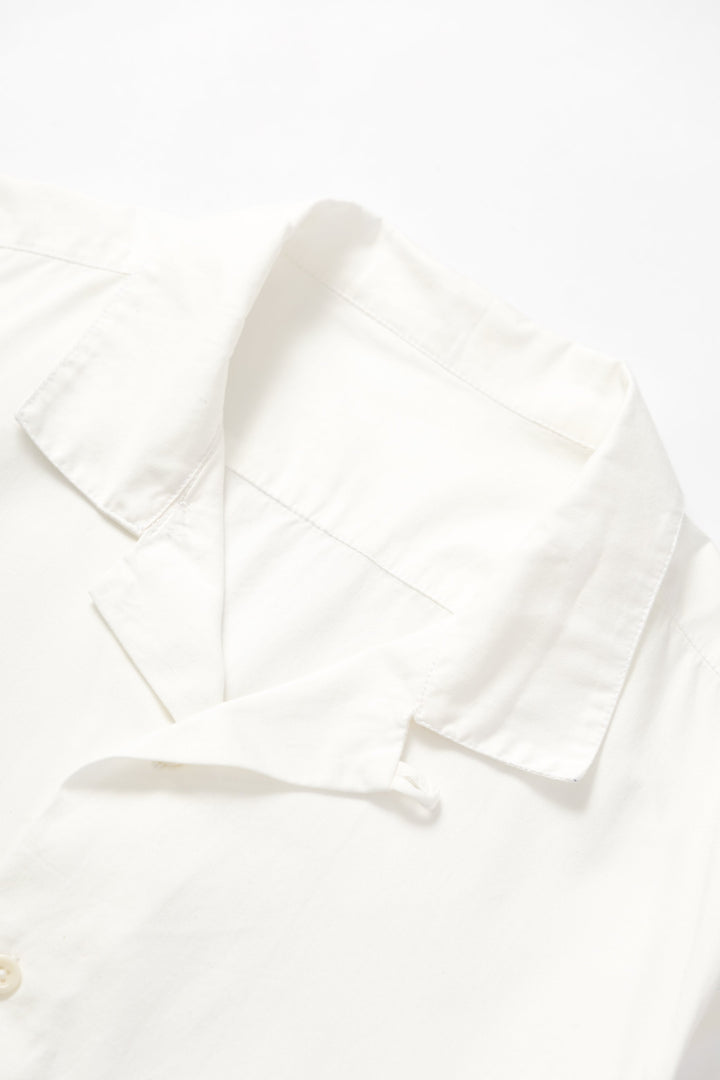 Service Works - Light Twill Picnic Short Sleeve Shirt - Off White