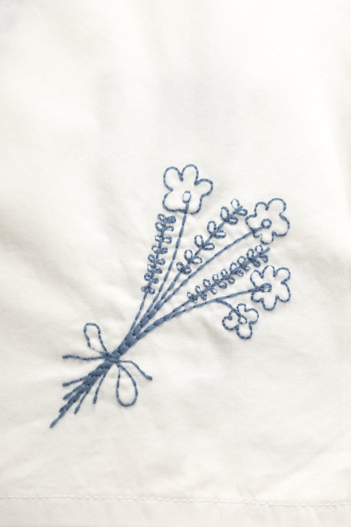 Service Works - Light Twill Picnic Short Sleeve Shirt - Off White