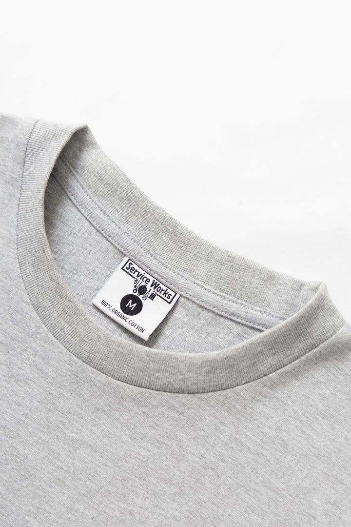Service Works - Bar & Kitchen Tee - Heather Grey