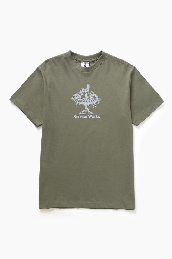 Service Works - Fruit Bowl Tee - Olive