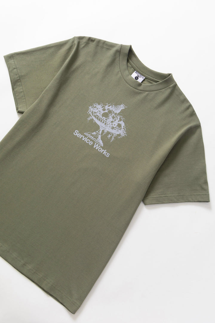 Service Works - Fruit Bowl Tee - Olive