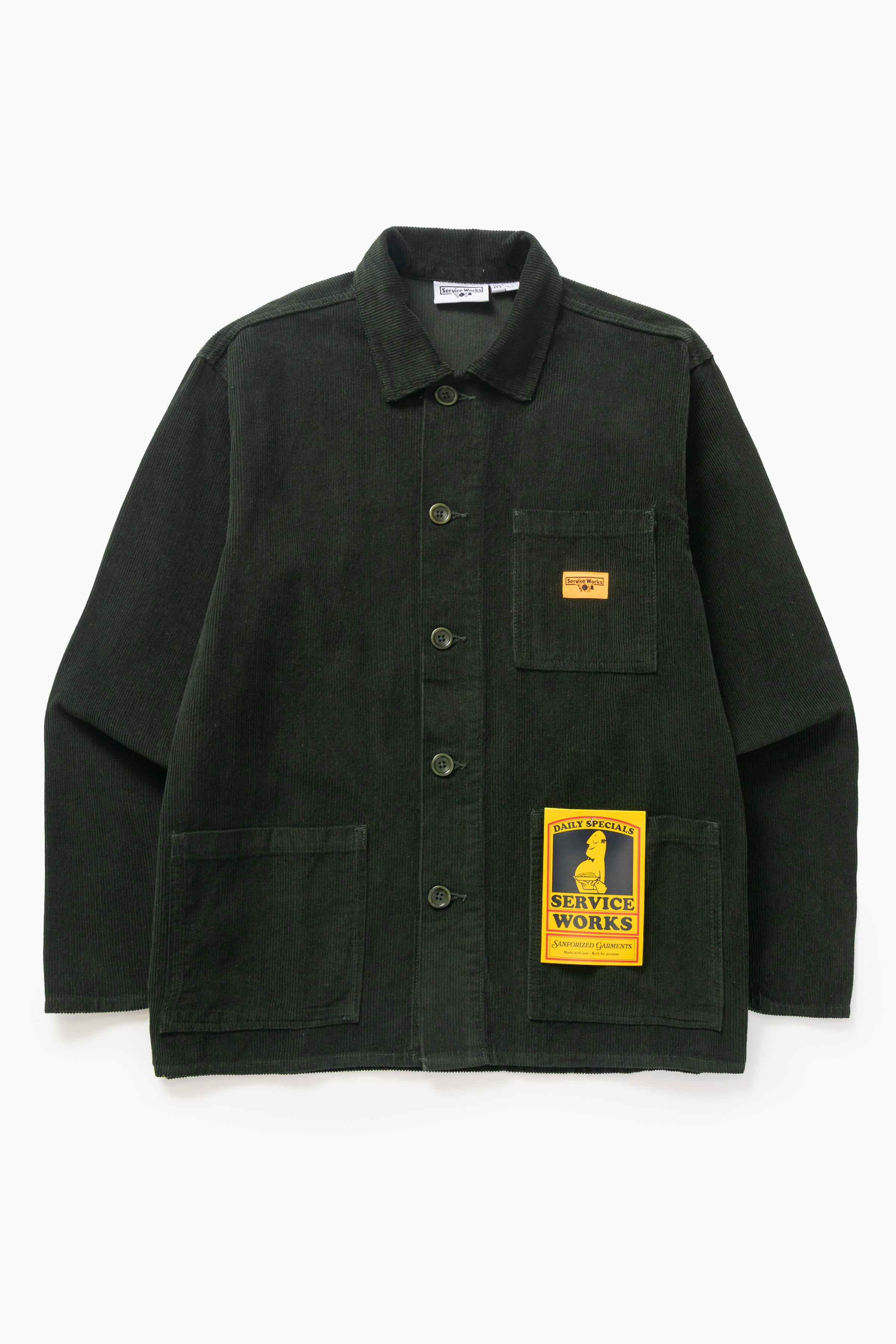 Service Works - Corduroy Chore Shirt - Coppice – Blacksmith Store