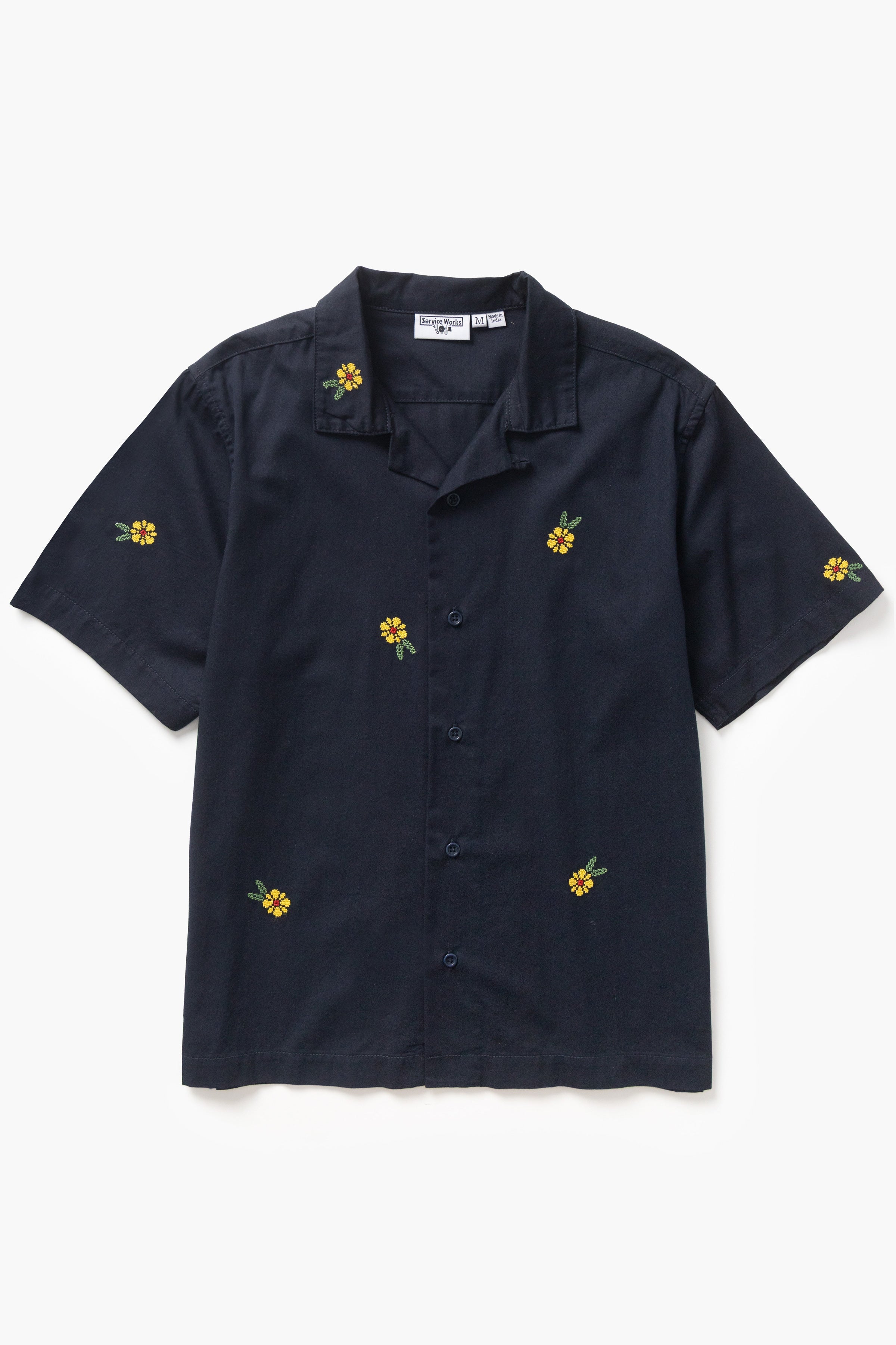 Service Works - Cross Stitch Shirt - Dark Navy – Blacksmith Store