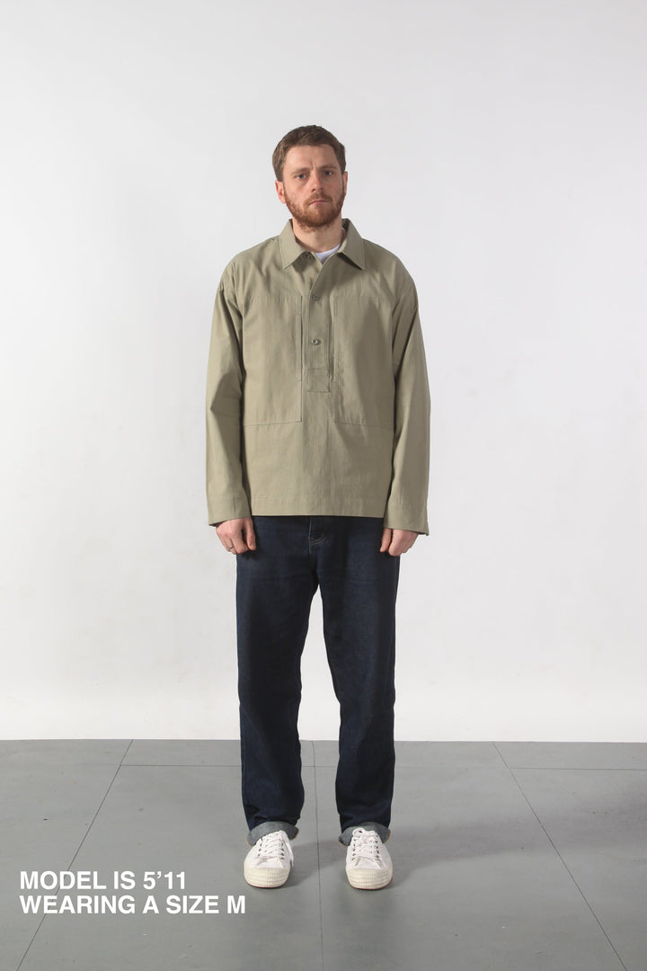 Blacksmith - Ripstop Military Popover - White
