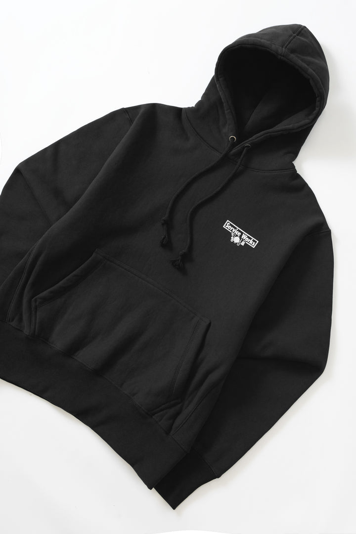 Service Works - Heavyweight Trademark Hoodie - Black