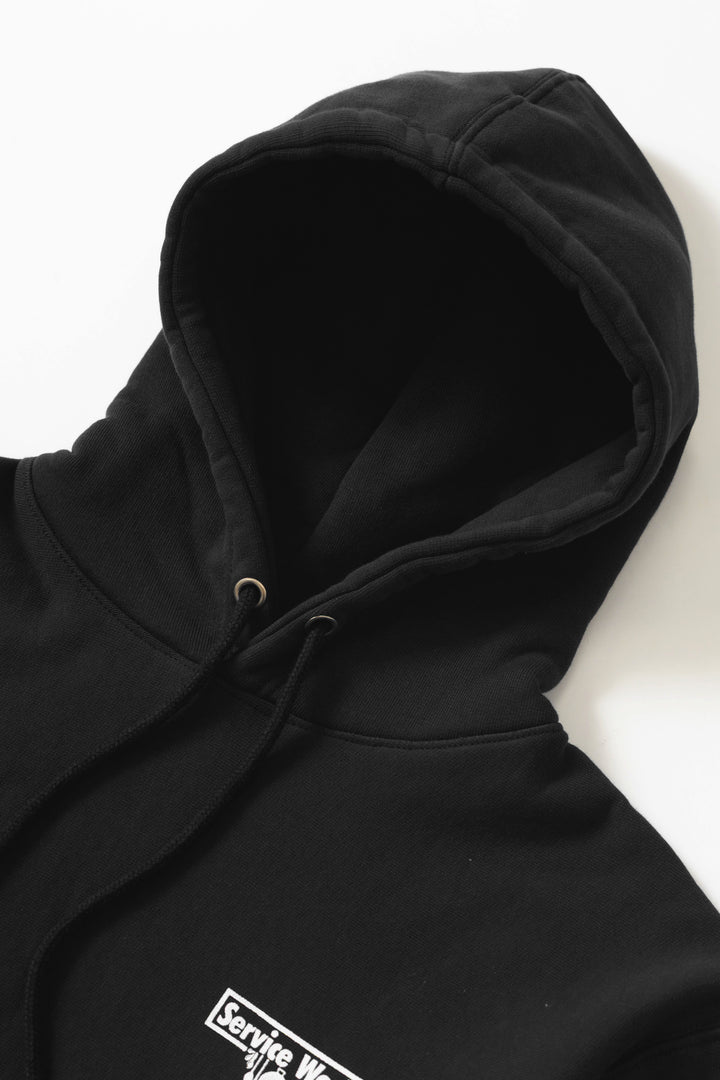 Service Works - Heavyweight Trademark Hoodie - Black