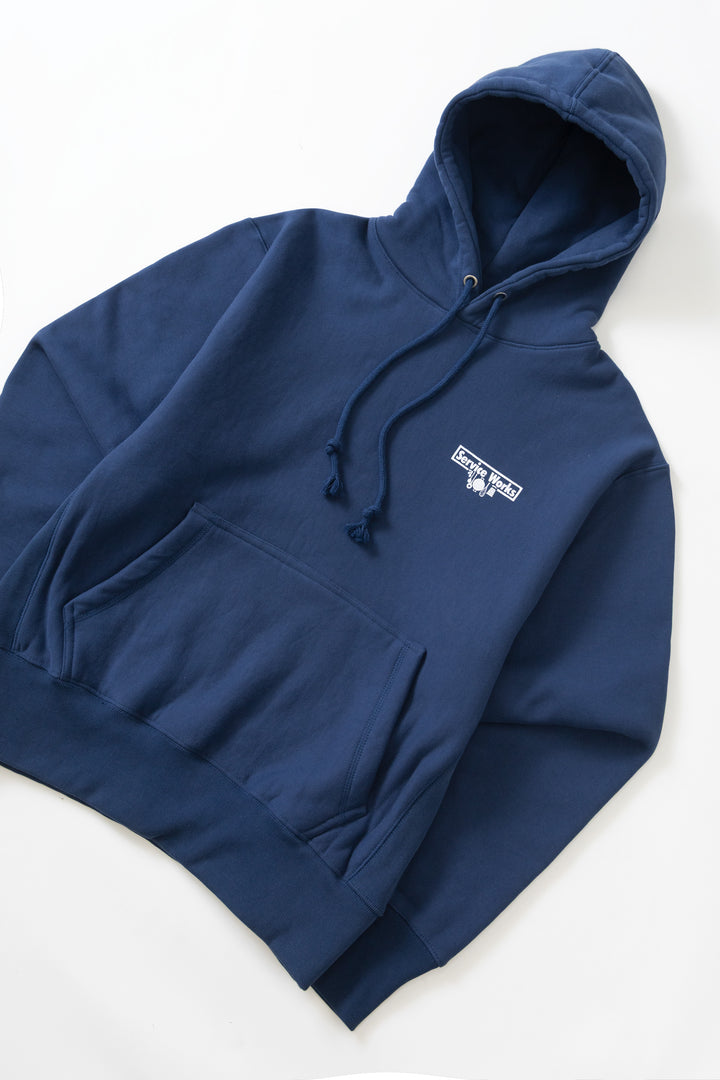 Service Works - Heavyweight Trademark Hoodie - Navy
