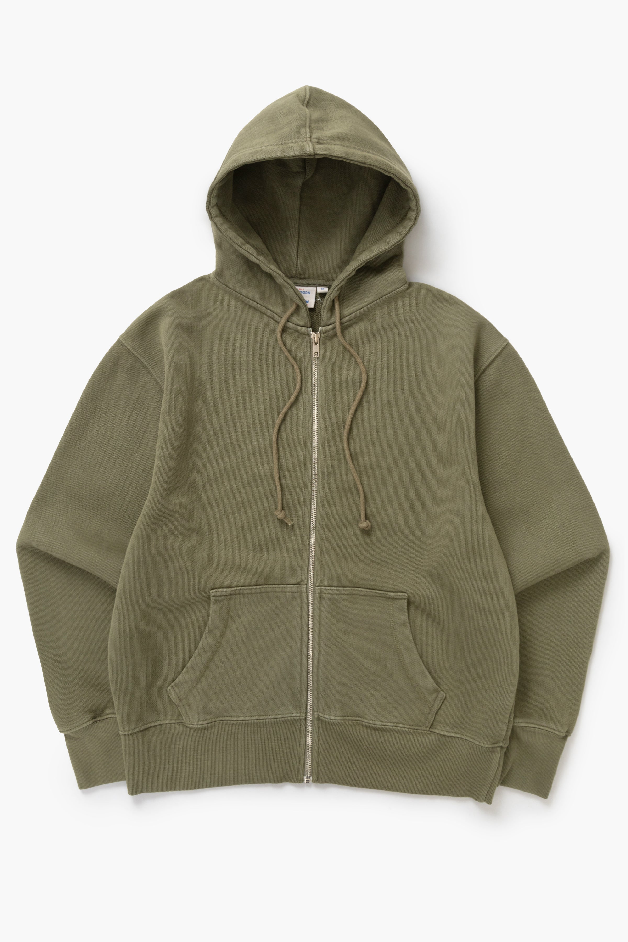 ZipHoodie-Loopback-Olive-