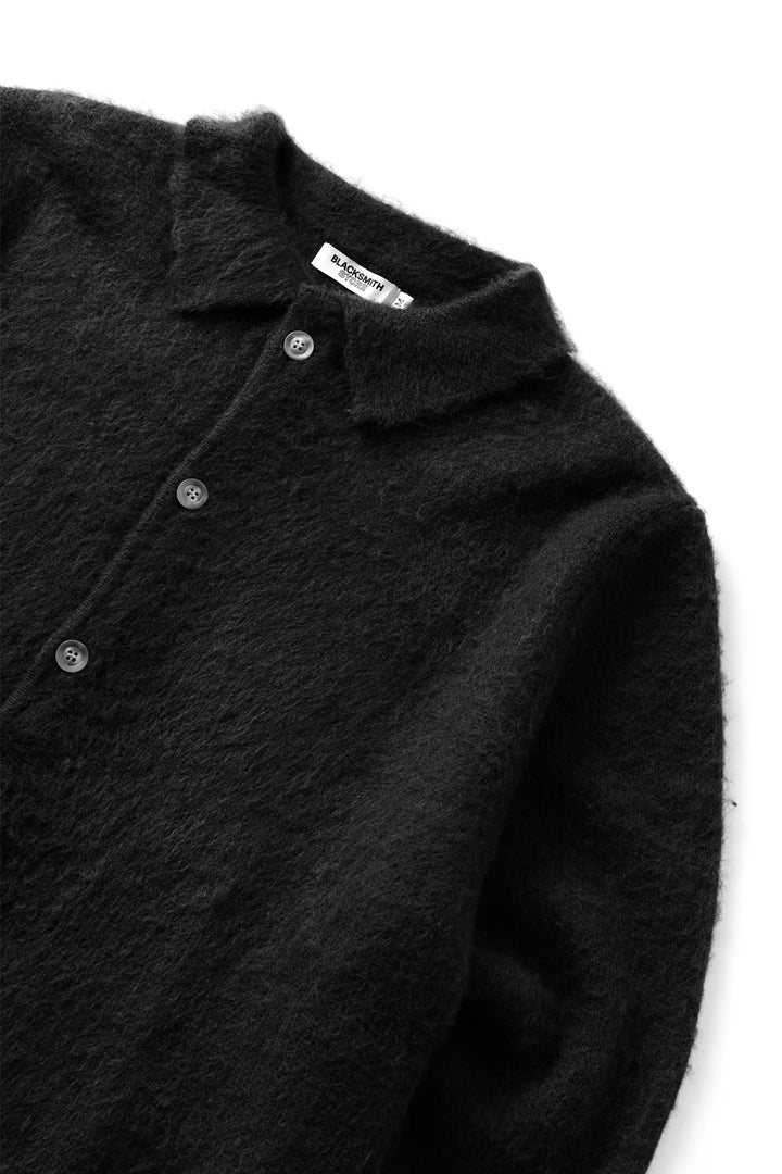 Blacksmith - Mohair Cardigan - Black