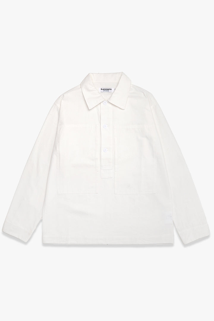 Blacksmith - Ripstop Military Popover - White