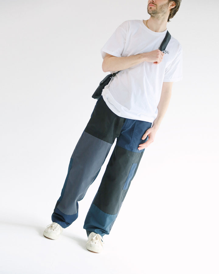 Blacksmith - Ripstop Patchwork Pants - Navy