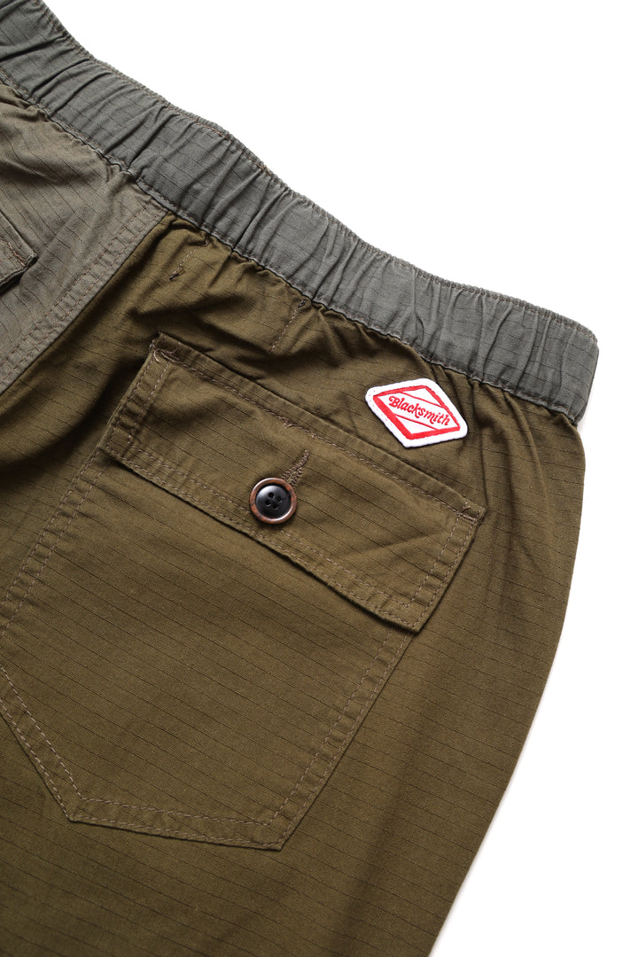 Blacksmith - Ripstop Patchwork Pants - Olive