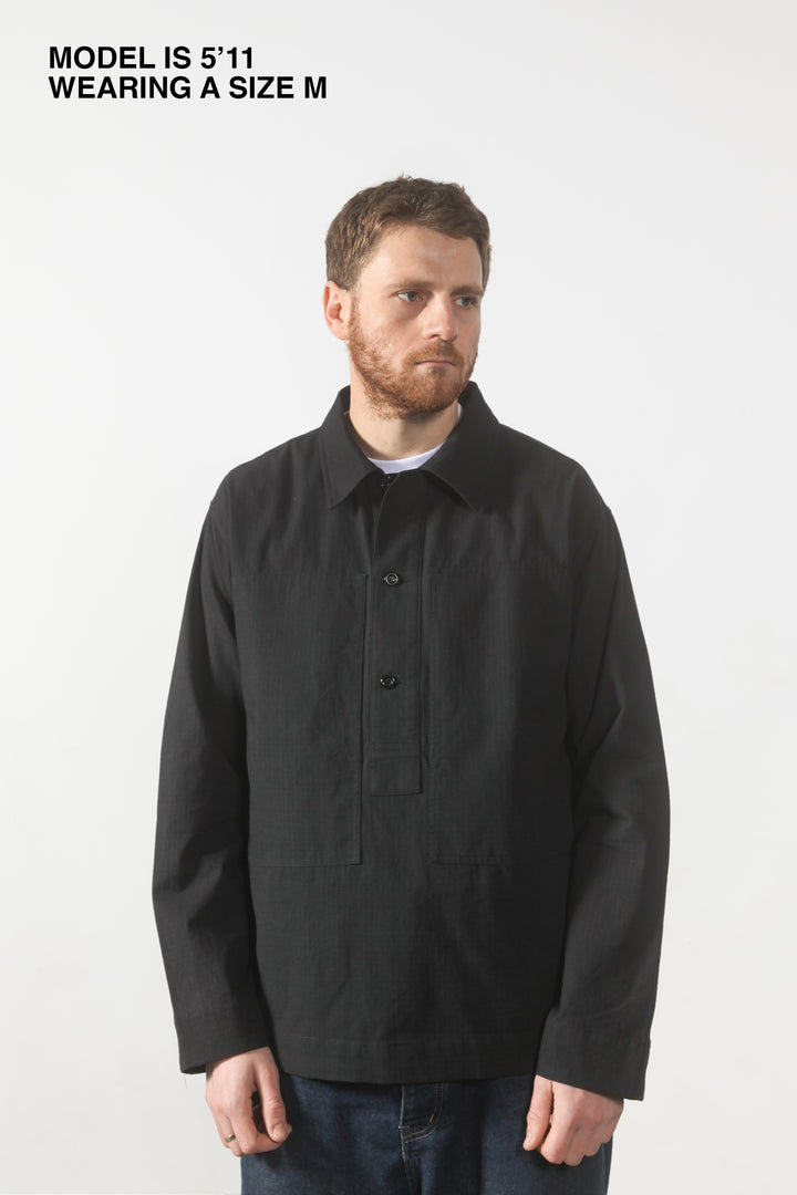 Blacksmith - Ripstop Military Popover - Black