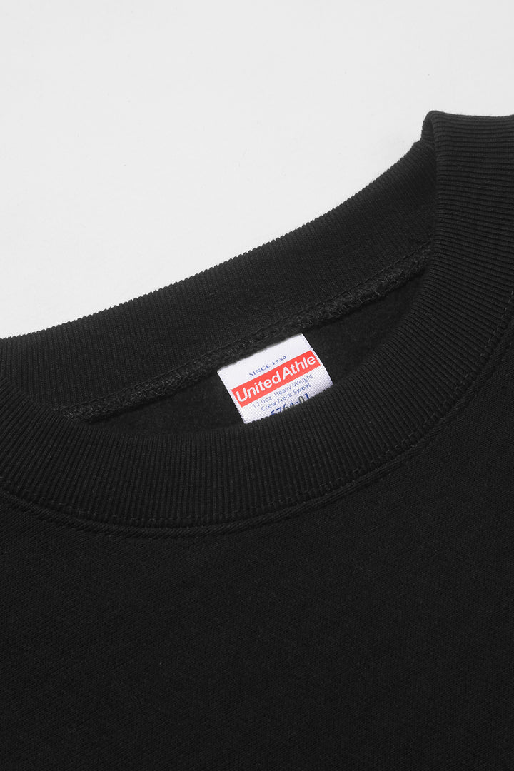 United Athle - 5764 12oz Heavyweight Sweatshirt - Black