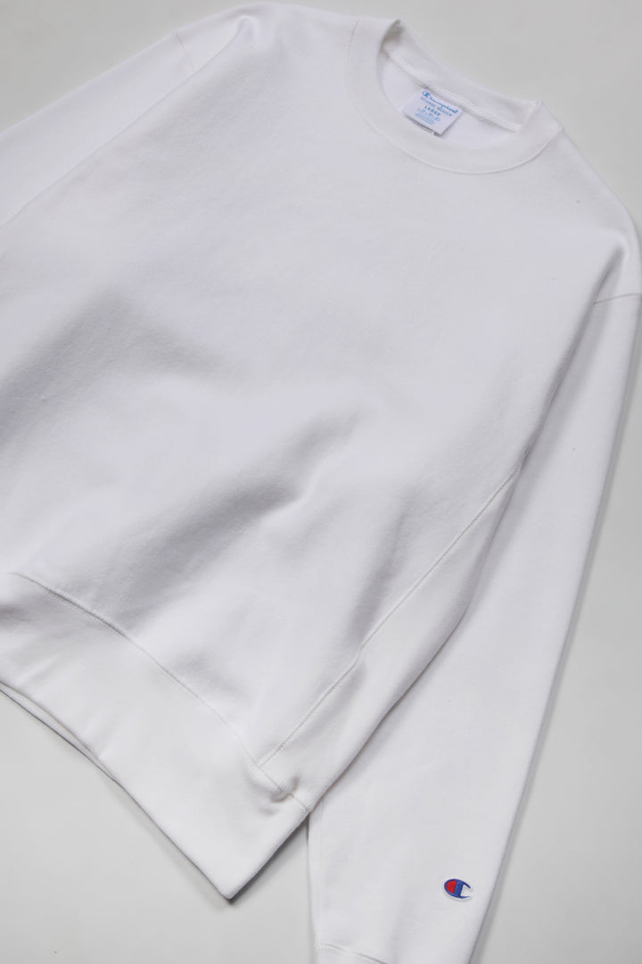 Champion - 12oz USA Reverse Weave Crewneck - White