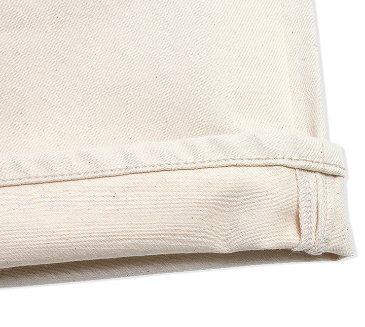 Outstanding & Co. - Tapered Washed Jeans - Oatmeal