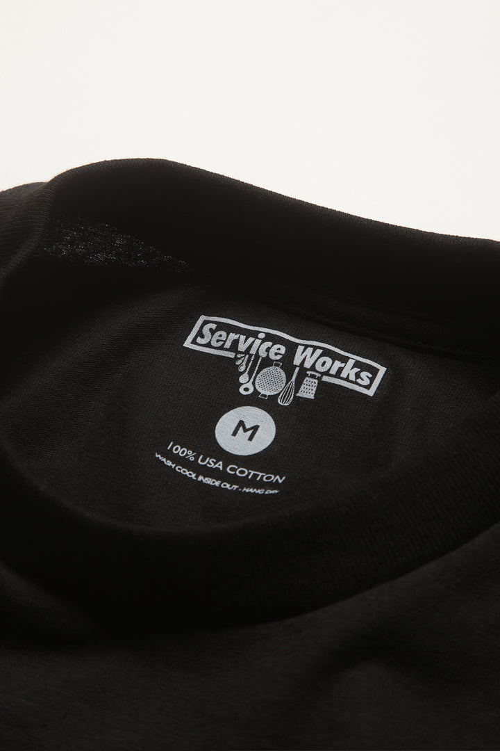 Service Works - Logo Tee - Black