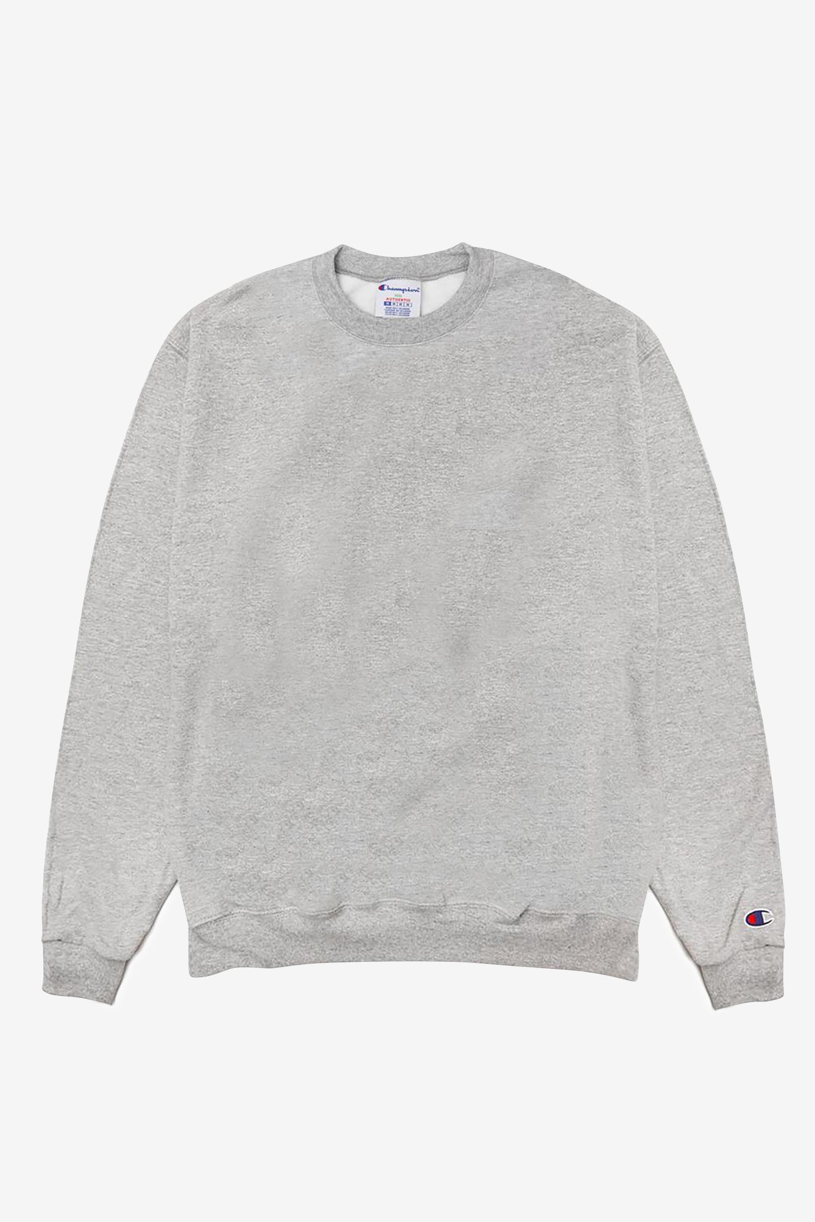 Champion 9oz Crewneck Heather Grey – Blacksmith Store