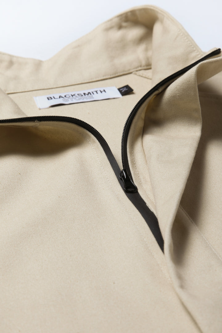 Blacksmith - Popover Wind Shirt - Beige