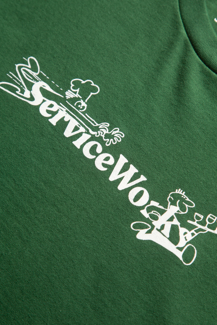 Service Works - Chase Tee - Forest Green