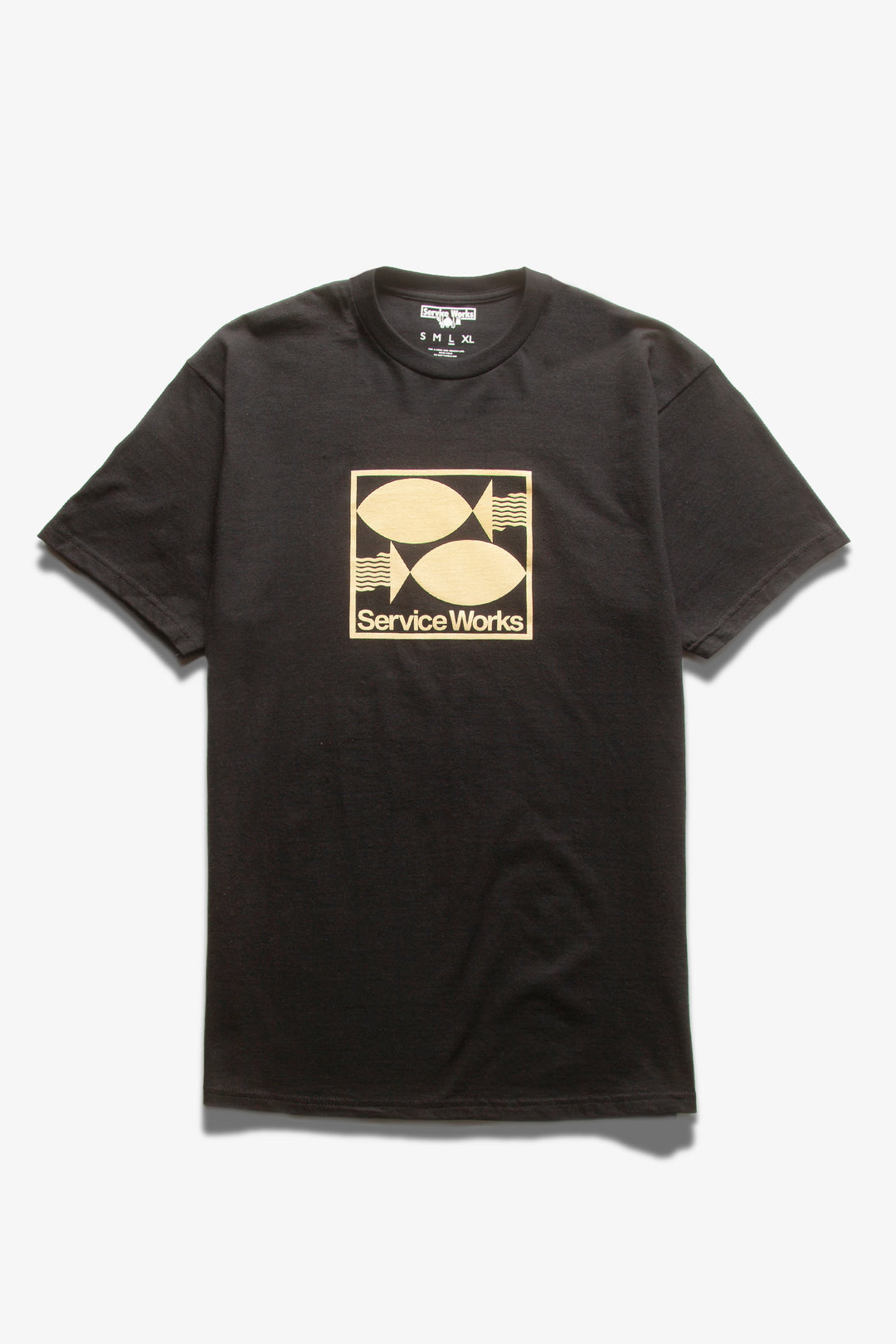 Service Works - Turbot Tee - Black