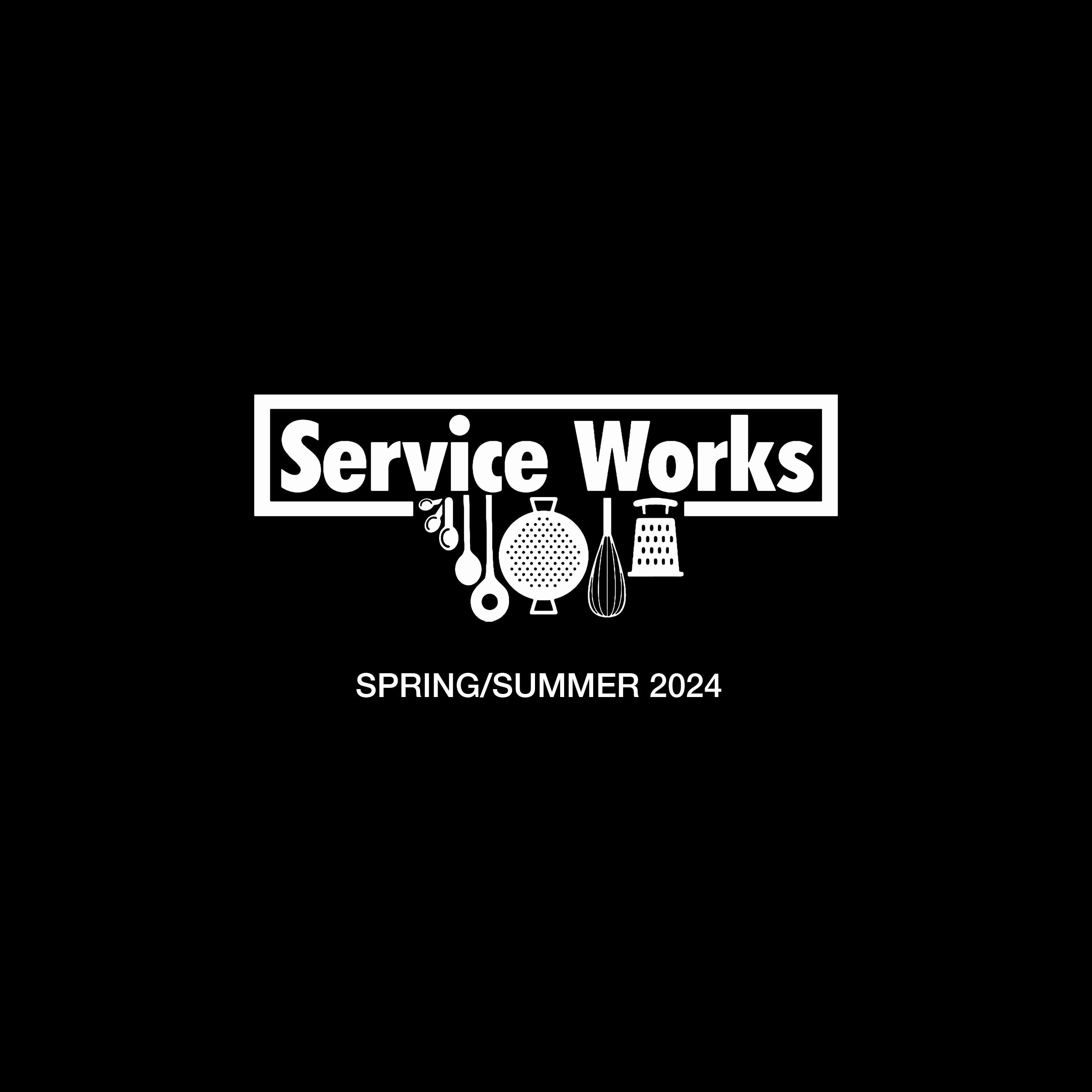 Service Works SS24 Lookbook – Blacksmith Store