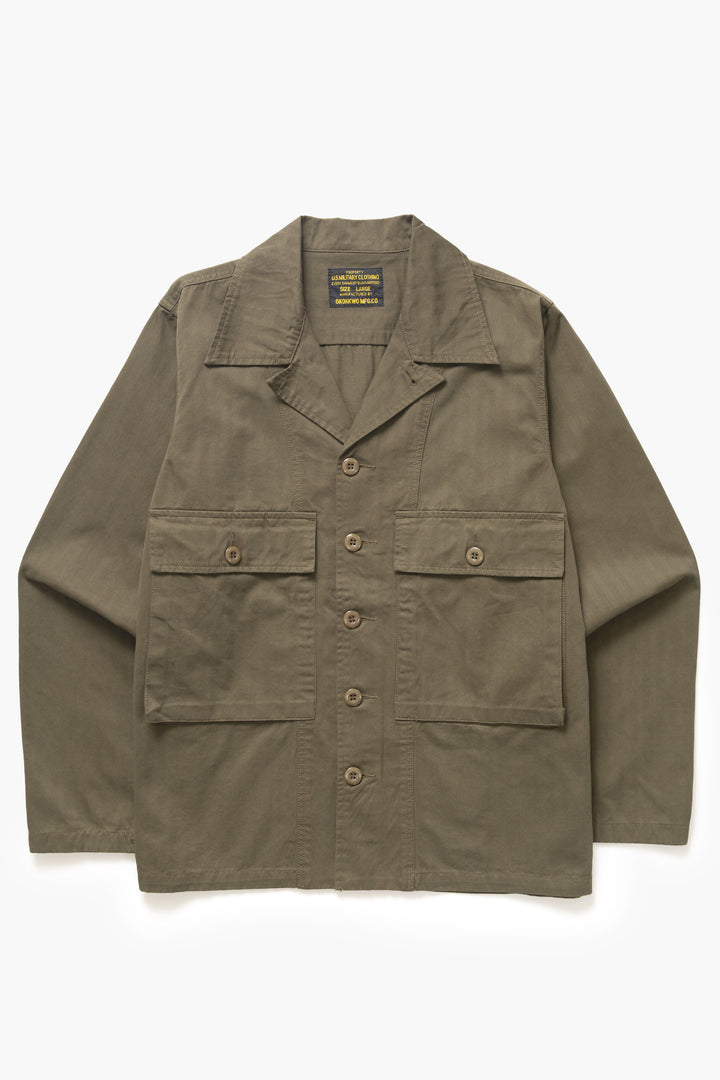 Okonkwo MFG - Cuban HBT Overshirt - Olive