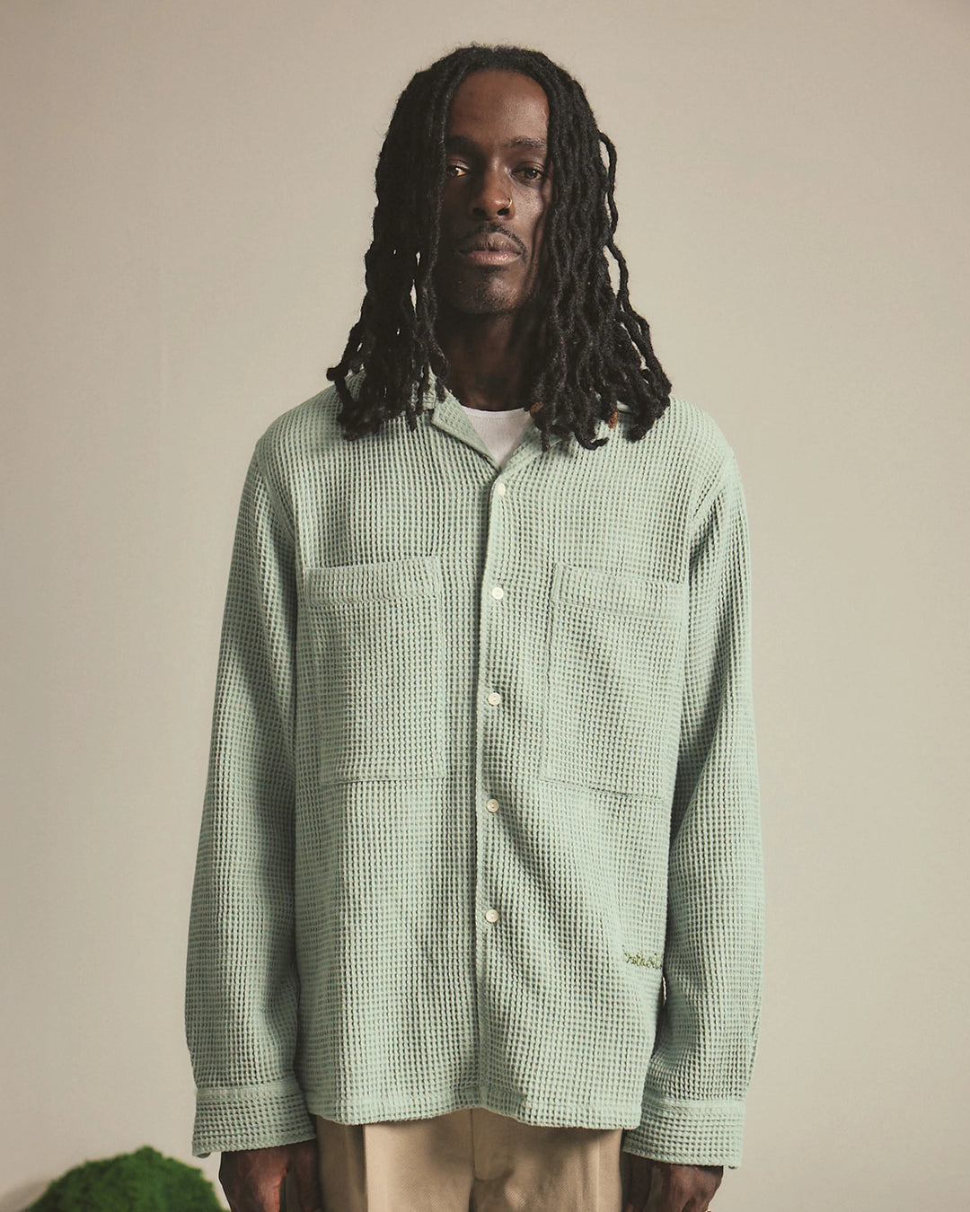 Brotherwolf - Buckley Long Sleeve Shirt - Green