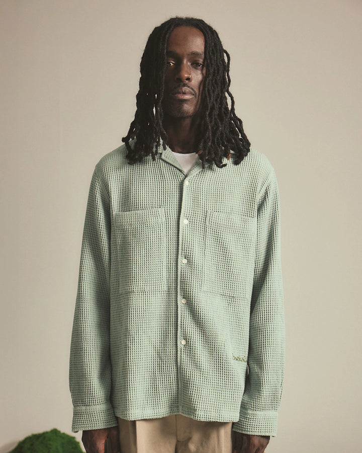 Brotherwolf - Buckley Long Sleeve Shirt - Green