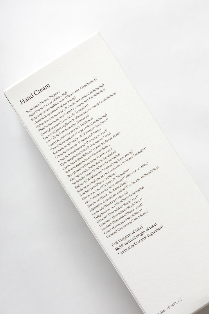 Austin Austin - Hand Cream - Palmarosa & Vetiver