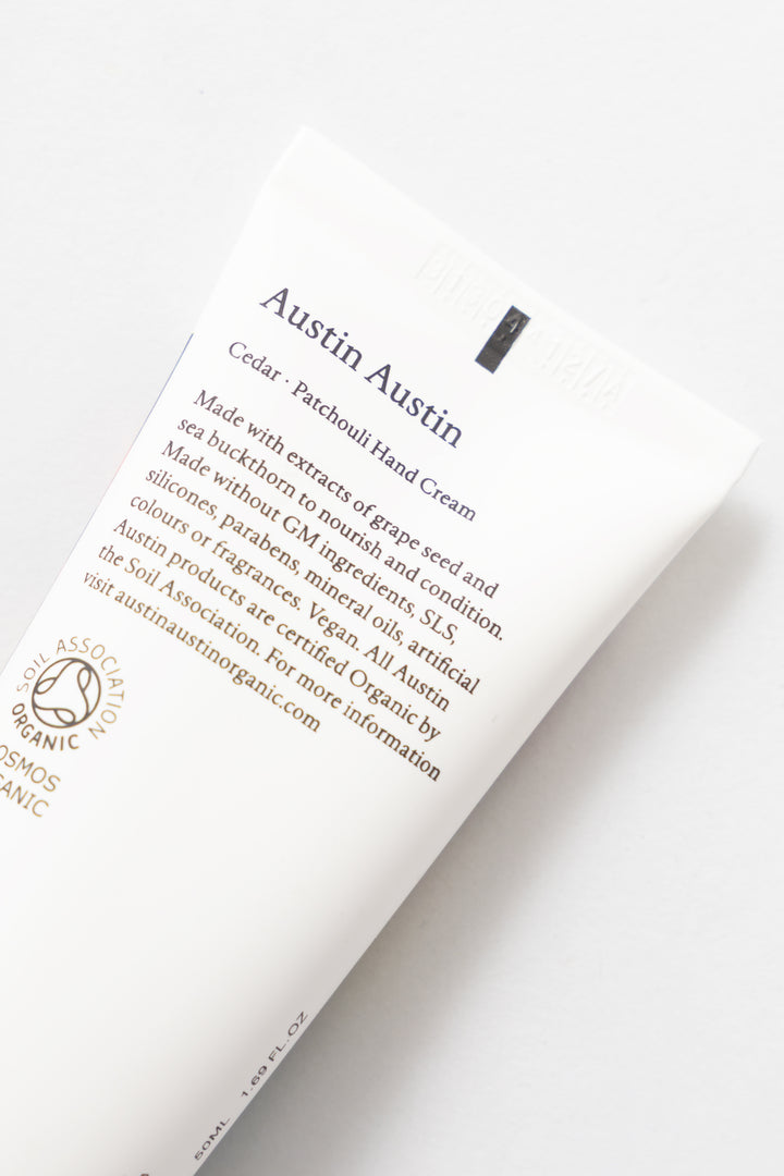 Austin Austin - Hand Cream - Cedar & Patchouli