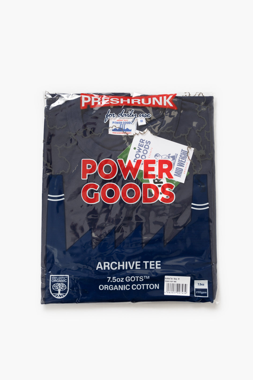 Power Goods - Archive T-Shirt Two Pack - Navy