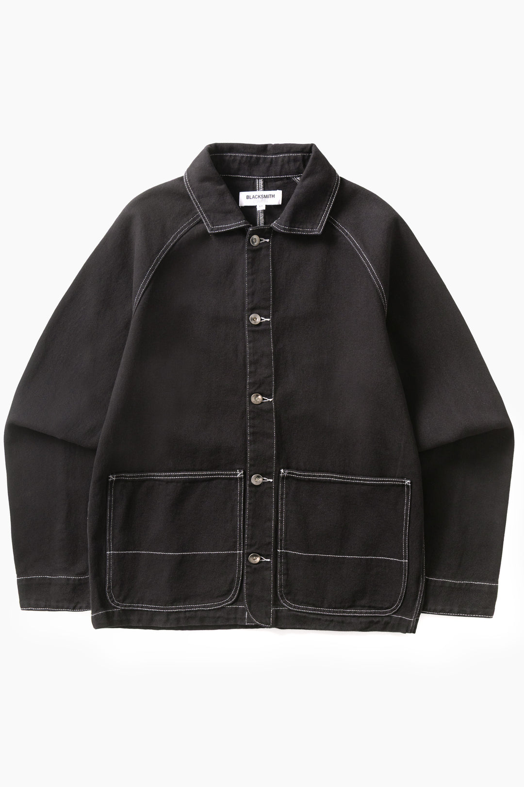 Blacksmith - Denim Coverall Jacket - Black