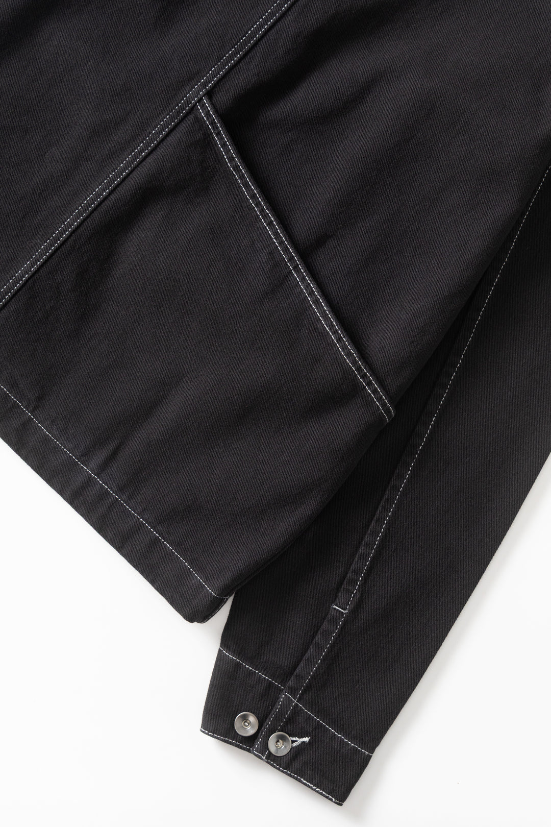 Blacksmith - Denim Coverall Jacket - Black