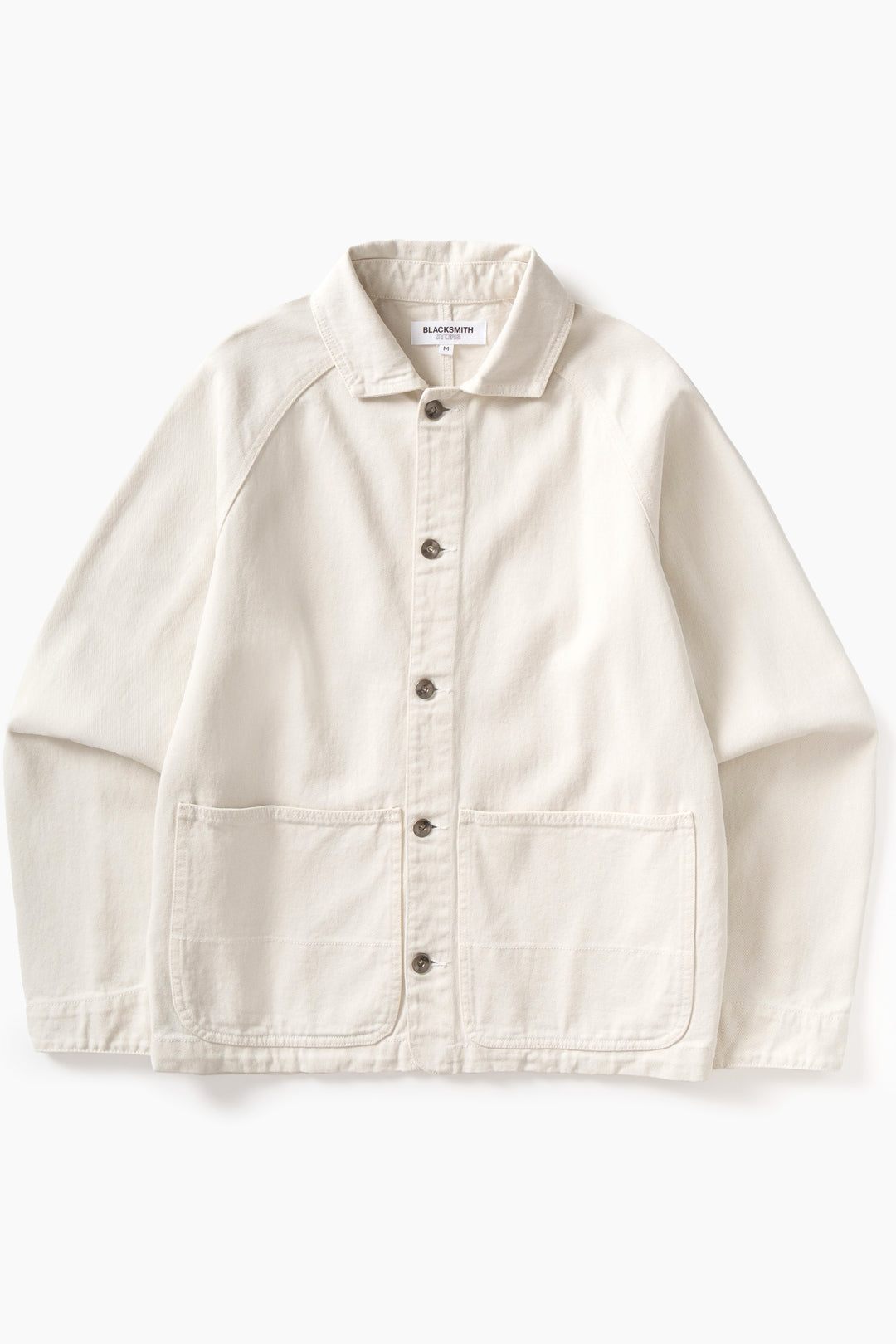 Blacksmith - Denim Coverall Jacket - Ecru