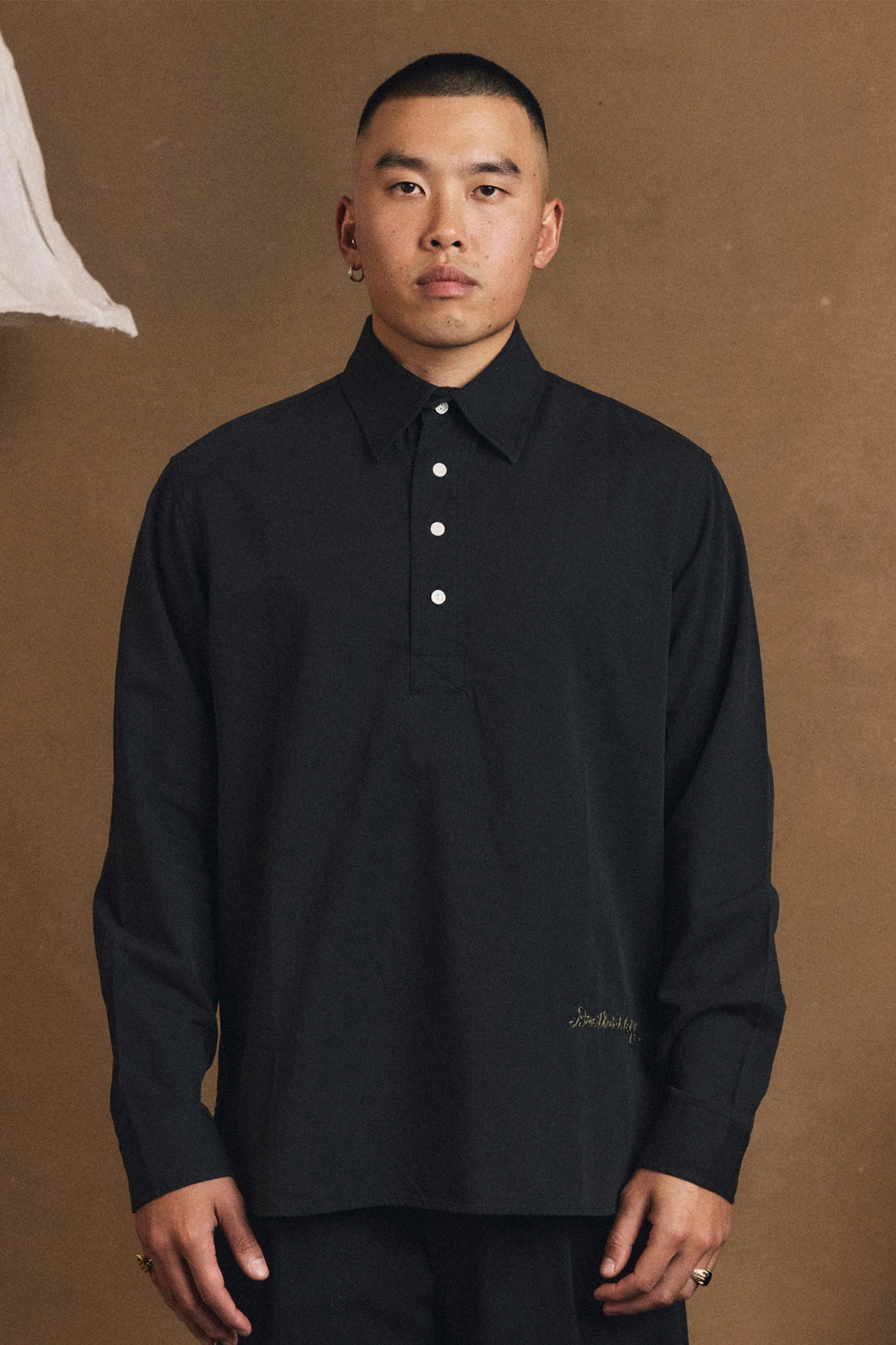 Brotherwolf - Benny Long Sleeve Shirt - Black