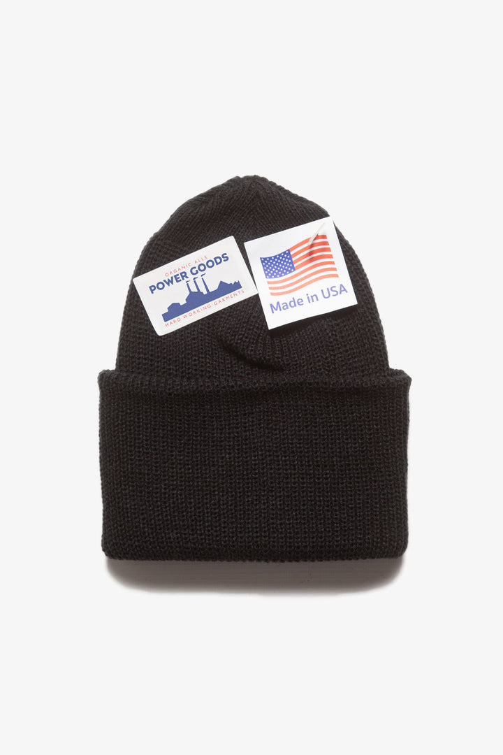 Power Goods - Watch Cap Beanie - Black