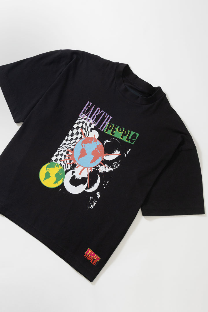 Earth People - Planet Tee - Black