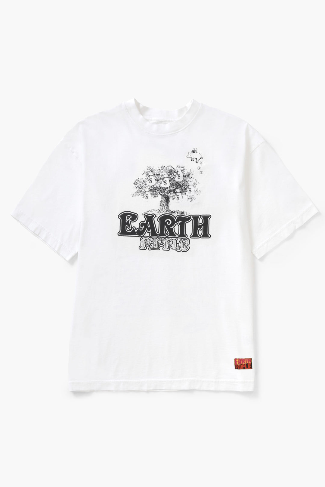 Earth People - Money Tree Tee - White
