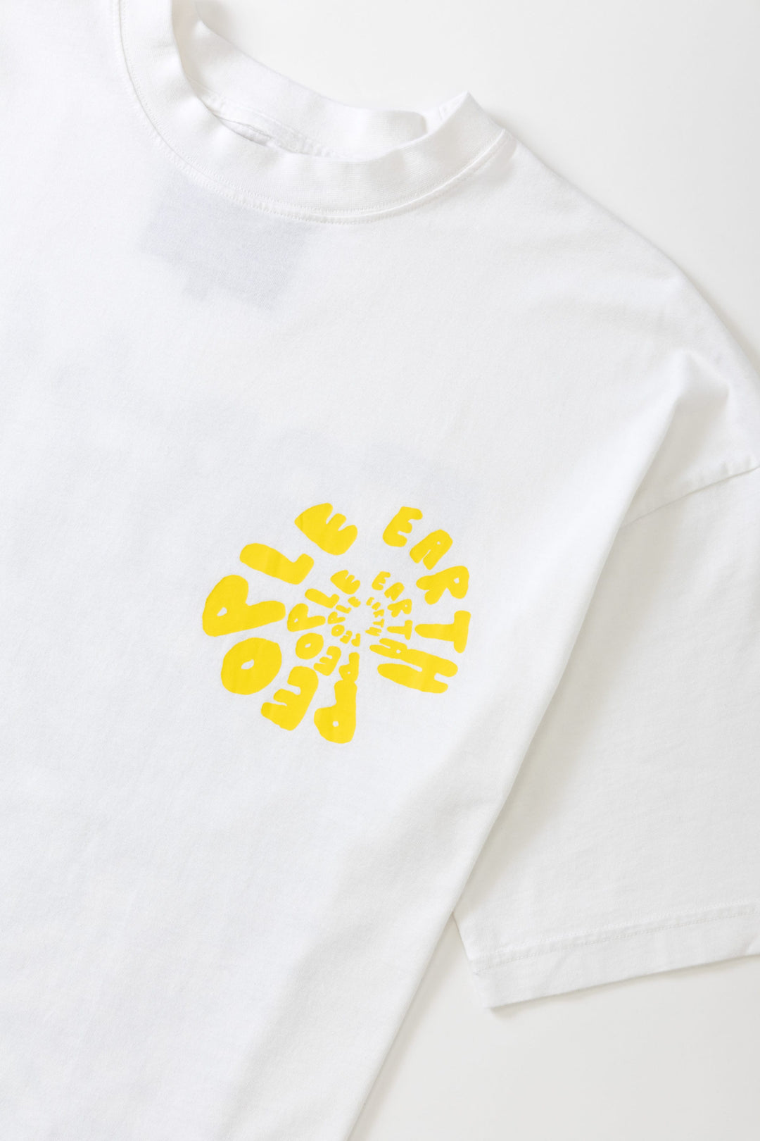 Earth People - Jazz Monkey Tee - White