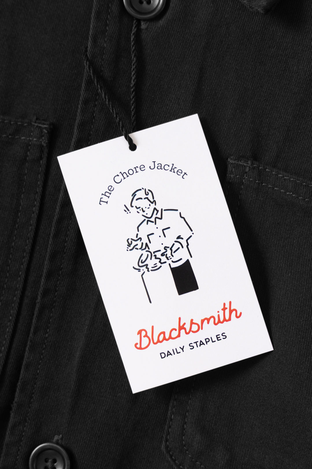 Blacksmith - Chore Shirt - Black