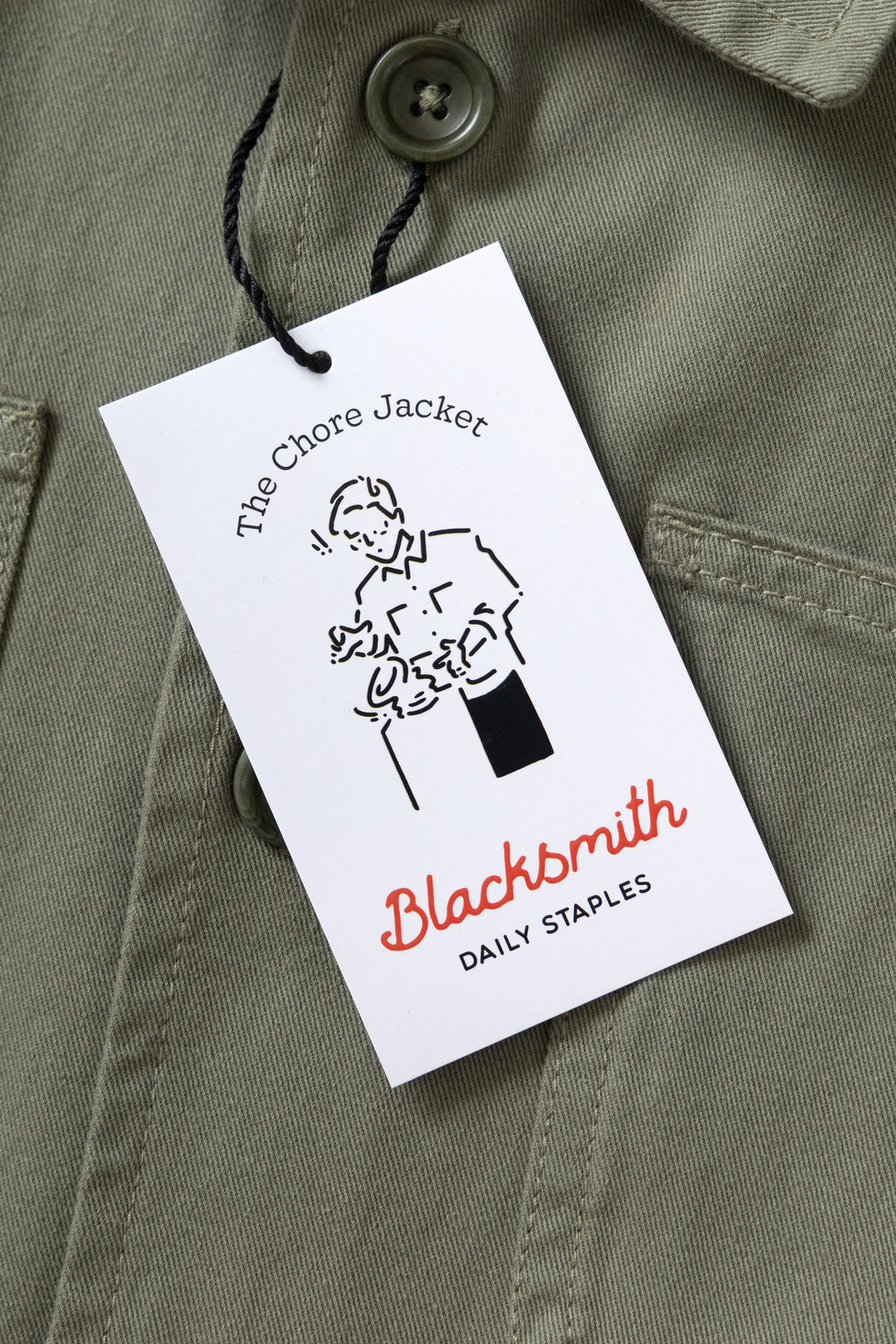Blacksmith - Chore Shirt - Olive