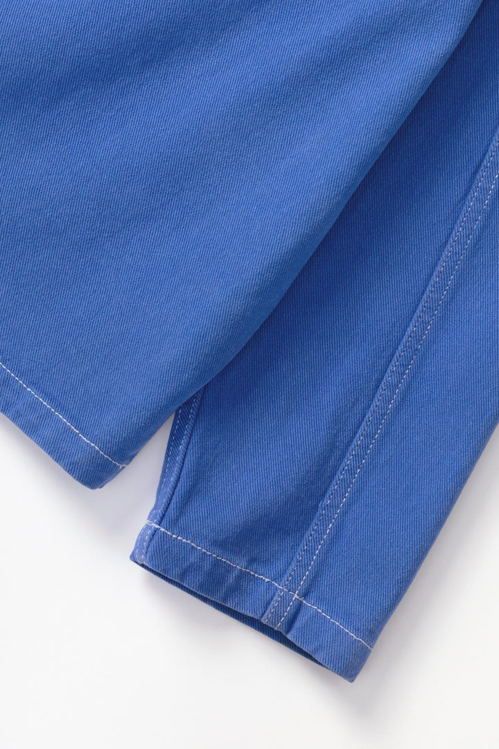 Blacksmith - Twill Two Button Popover - French Blue