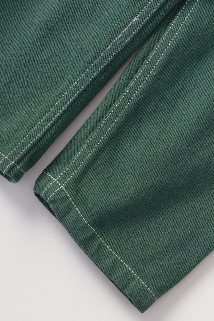 Blacksmith - Twill Two Button Popover - Evergreen