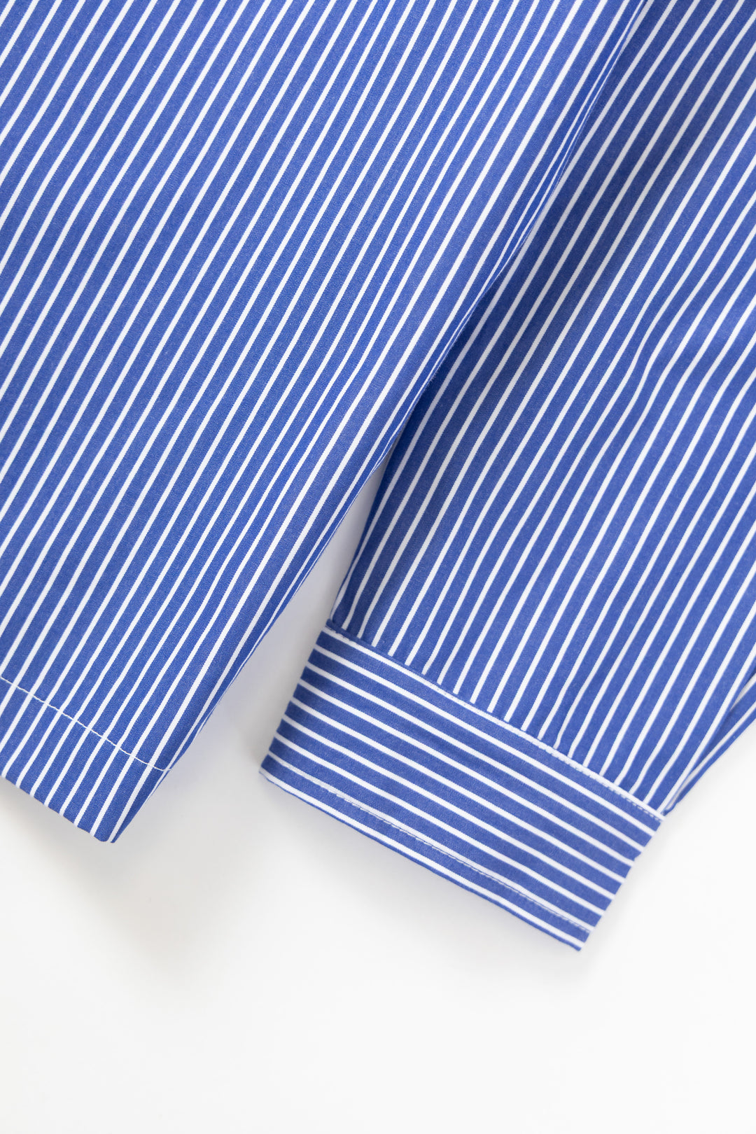 Blacksmith - 'Boxford' Utility Shirt - Thick Blue Stripe