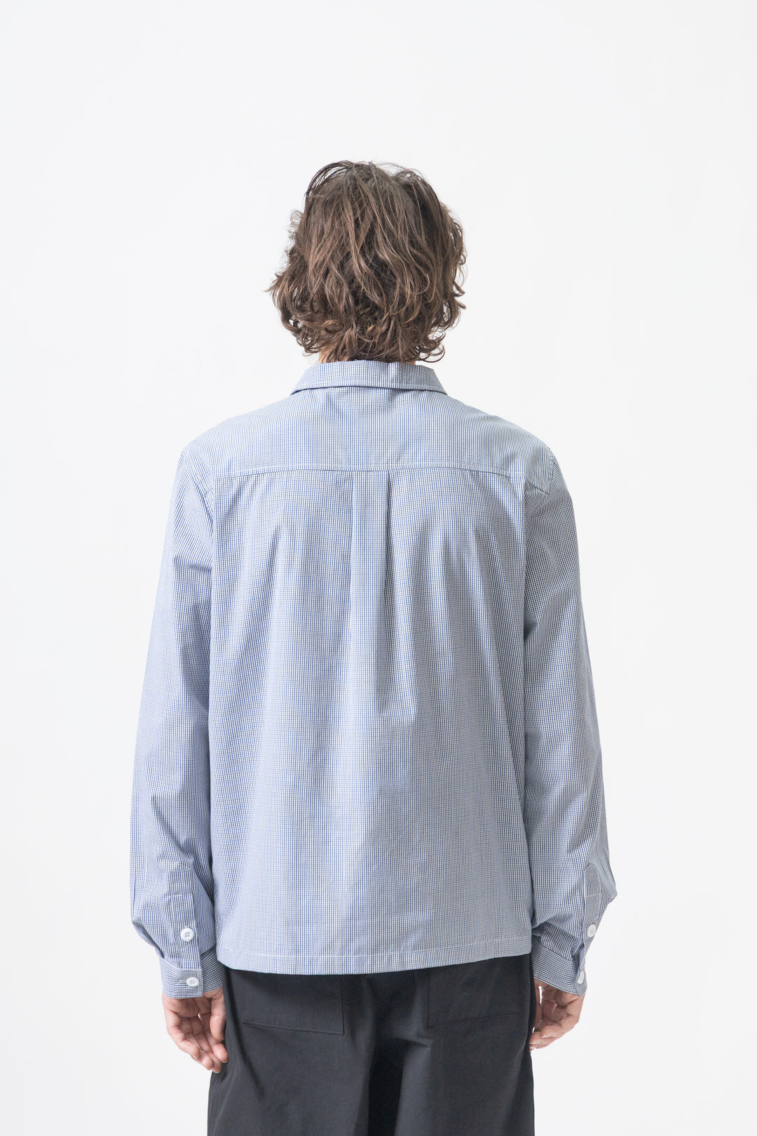 Blacksmith - 'Boxford' Utility Shirt - Blue Check