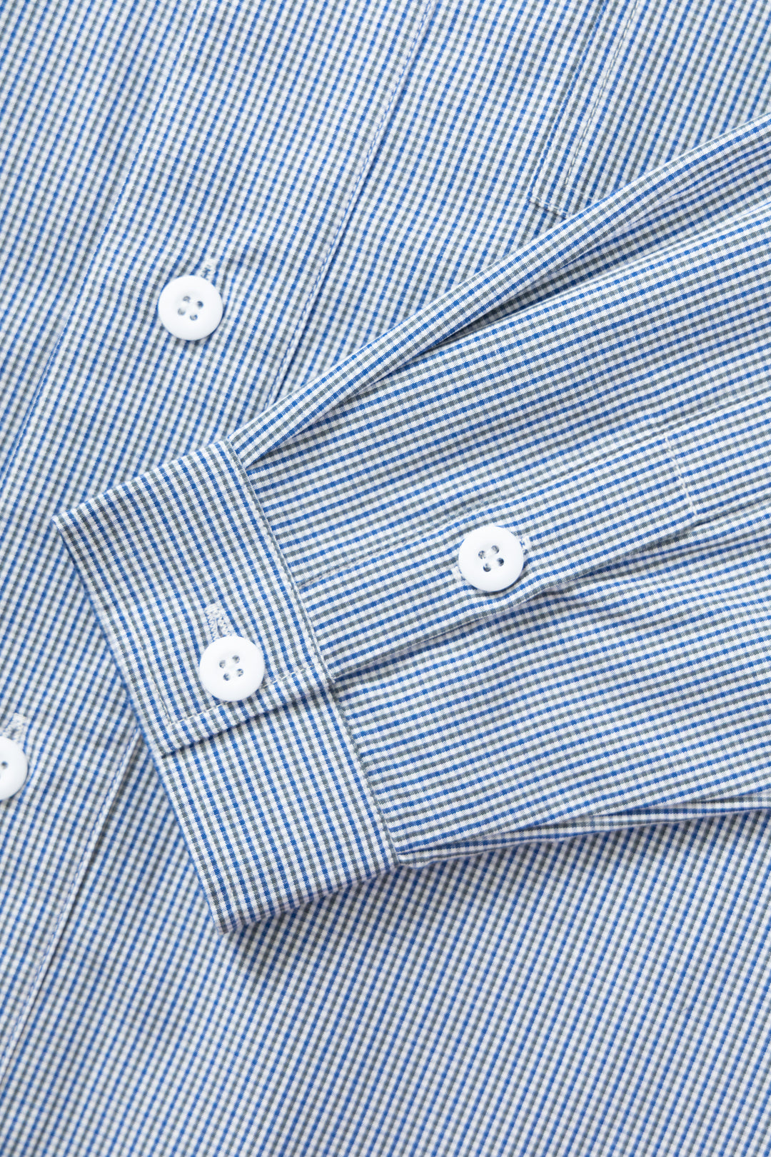 Blacksmith - 'Boxford' Utility Shirt - Blue Check